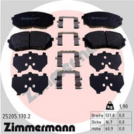 ZIMMERMANN Brake Pads 25205.170.2 - Brake Pads