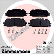 ZIMMERMANN Brake Pads 25861.170.2 - Brake Pads