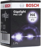 Bosch Plus 120 Gigalight H4 - Car Bulb