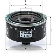 MANN-FILTER W1323 - Oil Filter