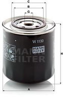 MANN-FILTER W1130 - Oil Filter