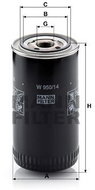 MANN-FILTER W950/14 - Oil Filter