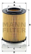 MANN-FILTER HU7044z - Oil Filter