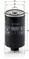 MANN-FILTER W719/21 - Oil Filter