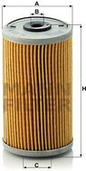 MANN-FILTER H614n - Oil Filter