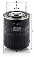 MANN-FILTER W930/12 - Oil Filter