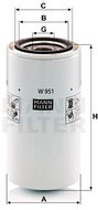 MANN-FILTER W951 - Olejový filtr