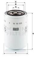 MANN-FILTER W10020 - Olejový filtr