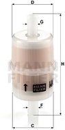 MANN-FILTER WK32/7 - Fuel Filter