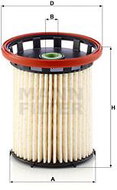 MANN-FILTER PU8021 - Fuel Filter