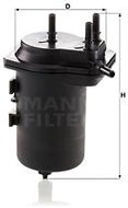MANN-FILTER WK939/7 - Fuel Filter