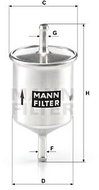 MANN-FILTER WK66 - Fuel Filter