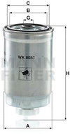 MANN-FILTER WK8051 - Fuel Filter