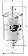 MANN-FILTER MWK44 - Palivový filtr 
