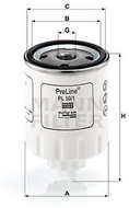 MANN-FILTER PL50/1 - Fuel Filter
