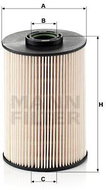 MANN-FILTER PU937x - Fuel Filter