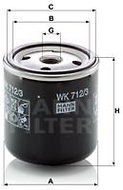 MANN-FILTER WK712/3 - Fuel Filter