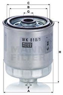 MANN-FILTER WK818/1 - Fuel Filter