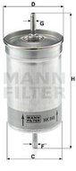 MANN-FILTER WK849 - Fuel Filter