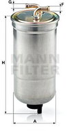 MANN-FILTER WK853/16 - Fuel Filter