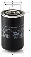 MANN-FILTER WK940/17 - Fuel Filter