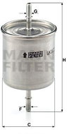 MANN-FILTER WK822/2 - Fuel Filter