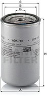 MANN-FILTER WDK719 - Fuel Filter