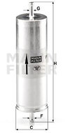 MANN-FILTER WK516 - Fuel Filter