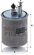 MANN-FILTER WK918/2x - Fuel Filter