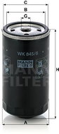 MANN-FILTER WK845/6 - Fuel Filter