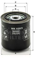 MANN-FILTER WK920/3 - Fuel Filter