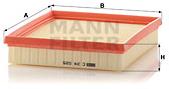 MANN-FILTER C24025 - Air Filter