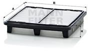 MANN-FILTER C2119 - Air Filter