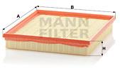 MANN-FILTER C26110/2 - Air Filter