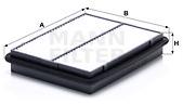 MANN-FILTER C2697 - Air Filter