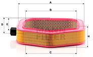 MANN-FILTER C40193 - Air Filter