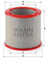 MANN-FILTER C23185 - Vzduchový filtr