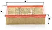 MANN-FILTER C24130 - Vzduchový filtr