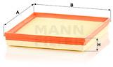 MANN-FILTER C26009-2 - Air Filter