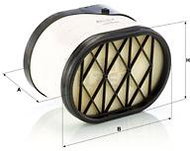 MANN-FILTER C38010 - Vzduchový filtr