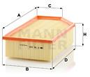 MANN-FILTER C36030 - Air Filter