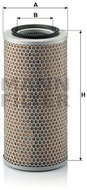MANN-FILTER C17250 - Vzduchový filtr