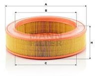 MANN-FILTER C2555/2 - Vzduchový filtr