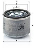 MANN-FILTER C77/7 - Vzduchový filtr