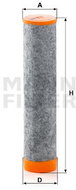 MANN-FILTER CF7001 - Vzduchový filtr