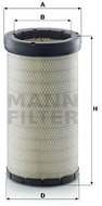 MANN-FILTER CF22160 - Vzduchový filtr