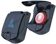 FOLIATEC Start button with integrated cover - black - Switch