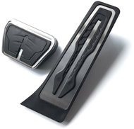 M-Style Pedals BMW 1 2 3 4 5 6 7 X3 X4 X5 X6 Z4, 2009->2019, Automatic - Pedal Covers