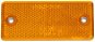 ACI Orange rectangular reflector 90x40 mm with holes - Fényvisszaverő