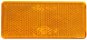 ACI Orange rectangular reflector 90x40 mm self-adhesive - Reflector